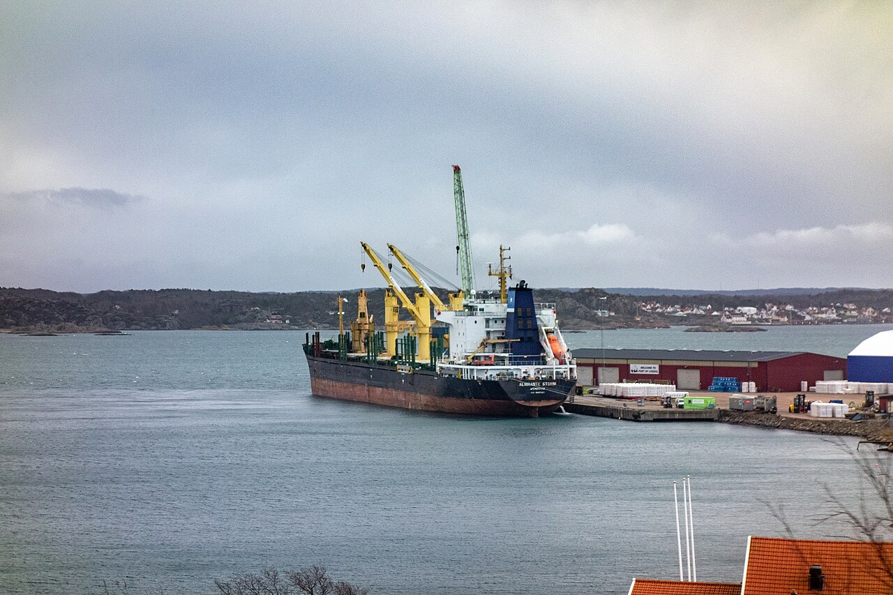 Fire engulfs bulk carrier Federal Welland at Cardiff port