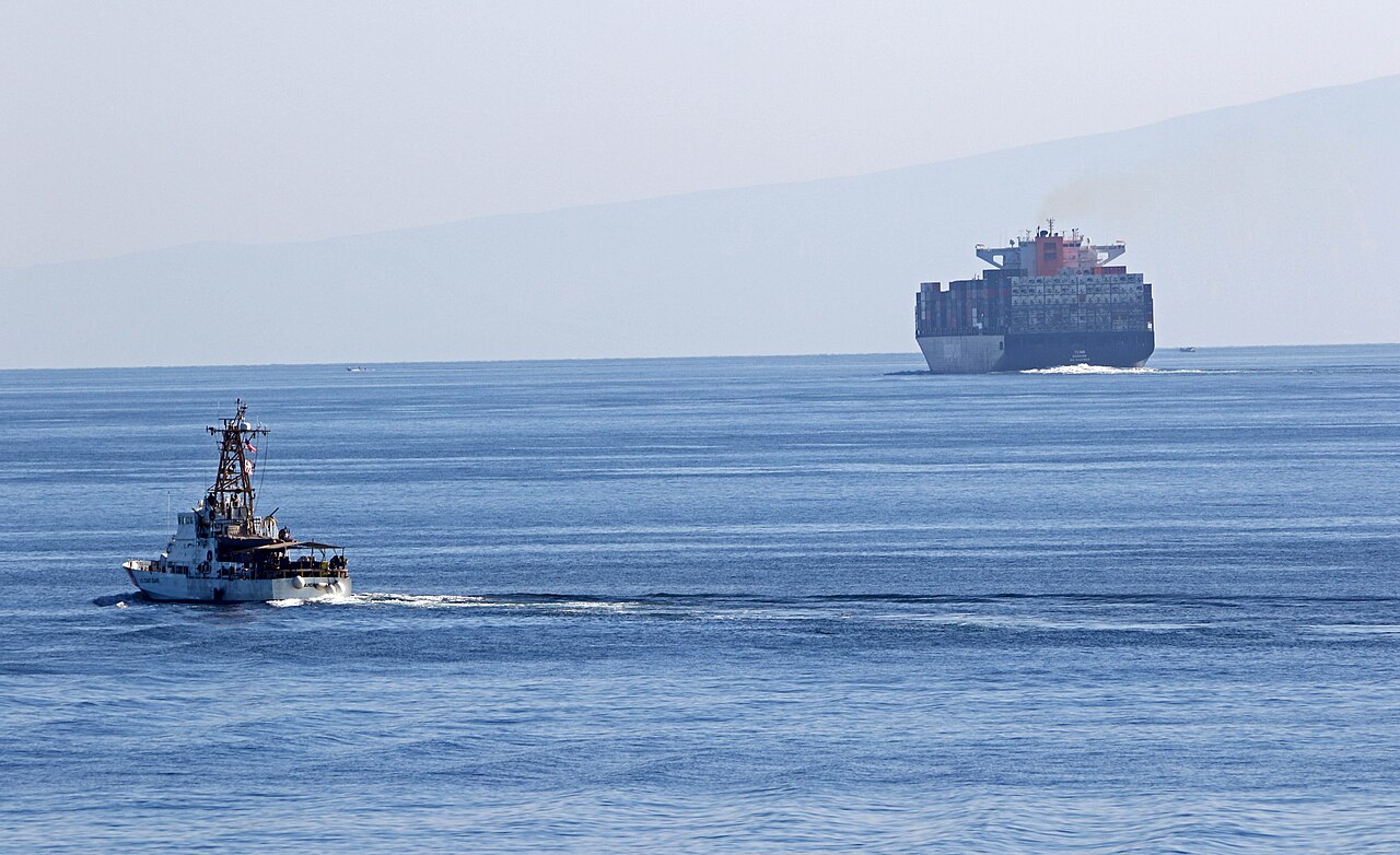 Hormuz transits dip as US Navy fires on Iran-bound container ship